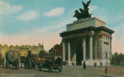 Wellington Arch, London, c1910. av Unbekannt