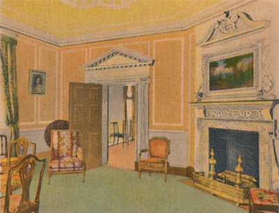 The West Parlor, 1946 av Unbekannt