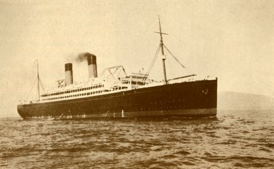 The White Star Liner Doric 16.484 tonn,. av Unbekannt