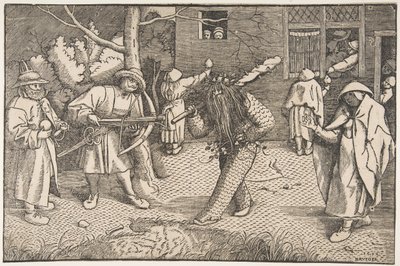 The Wild Man or the Masquerade of Orson and Valentine, 1566. av Unbekannt