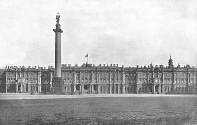 Vinterpalasset, St Petersburg, Russland, 1895. av Unbekannt