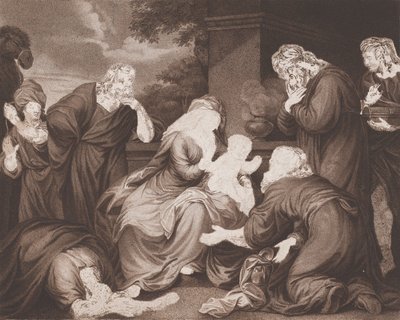 De vise menns tilbud, 1788. av Unbekannt