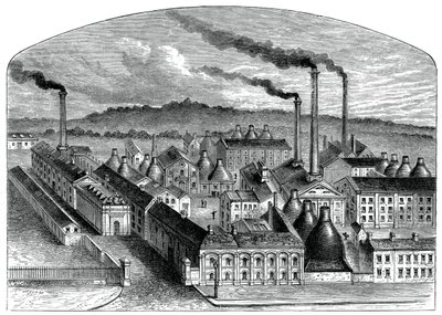 The Worcester Royal Porcelain Works, c1880 av Unbekannt