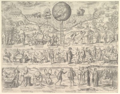 The World, Cage of Fools, 1500-tallet. av Unbekannt