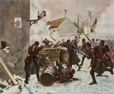 Württemberg-divisjonen i Champigny, 2. desember 1870, 1936. av Unbekannt