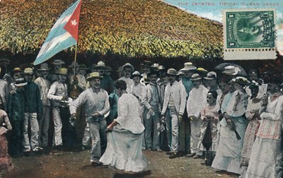 The Zapateo Tipical Cuban Dance, c1910. av Unbekannt