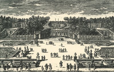 Amfiteateret til Villa Pamphili, 1670, 1903. av Unbekannt
