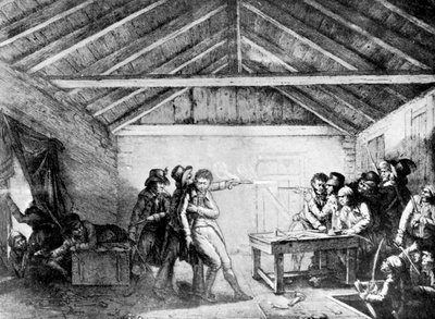 Arrestasjonen av Cato-gatekonspiratørene, 23. februar 1820, 1901 av Unbekannt