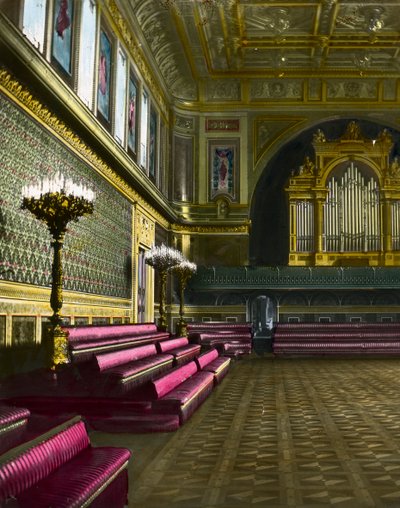 Ballsalen, Buckingham Palace, London, slutten av 1800- eller begynnelsen av 1900-tallet av Unbekannt