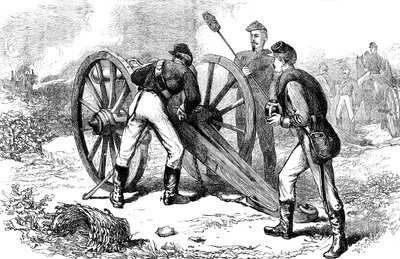 Slaget ved Chancellorsville, Virginia, amerikansk borgerkrig, 1863 c1880 av Unbekannt
