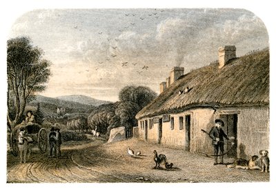 Fødestedet til Robert Burns, Alloway, South Ayrshire, Skottland av Unbekannt