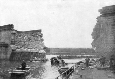 Broen ved Trilport, 1. slaget ved Marne, Frankrike, 5.–12. september 1914 av Unbekannt