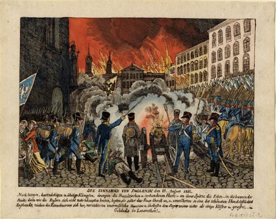 Erobringen av Smolensk 18. august 1812, 1812 av Unbekannt