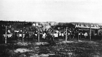 Konsentrasjonsleiren ved Frith Hill, Camberley, 1914, 1915 av Unbekannt