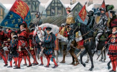 Kroningen av Edward VI, 20. februar 1547, 1902 av Unbekannt