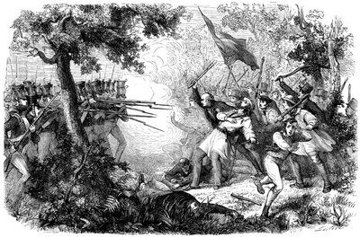 Thoms død, alias Sir William Courtenay, Dunkirk, Kent, 1838 av Unbekannt