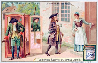 Legen kommer på besøk, ca 1900 av Unbekannt