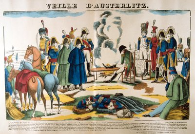 Aftenen til Austerlitz, 1. desember 1805, 1800-tallet av Unbekannt