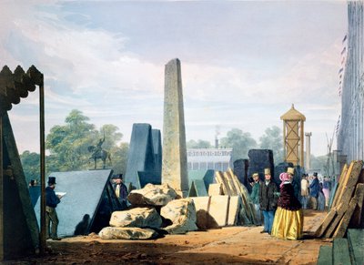 Eksteriøret, Great Exhibition, Hyde Park, London, 1851 1854 av Unbekannt