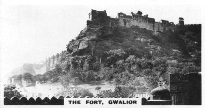 Fortet, Gwalior, Madhya Pradesh, India, c1925 av Unbekannt