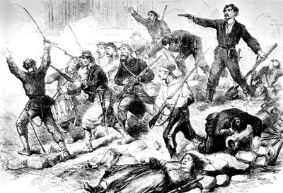 Kommunardenes siste kamp mai 1871, Paris kommune av Unbekannt
