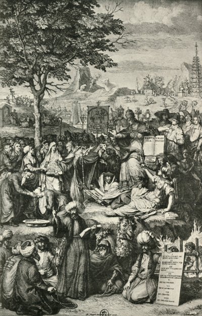 De viktigste verdensreligionene, c1723, 1908. av Unbekannt