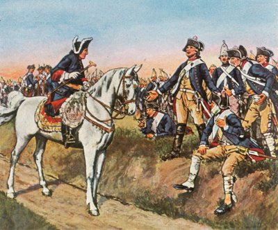 Morgenen etter angrepet ved Hochkirch, 14. oktober 1758, 1936. av Unbekannt
