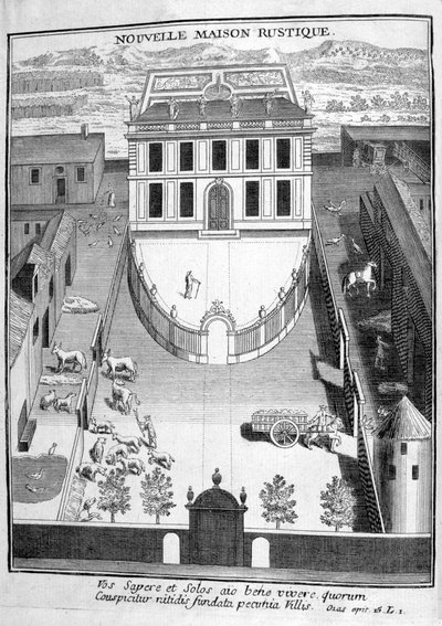 Det nye rustikke huset, 1775 av Unbekannt