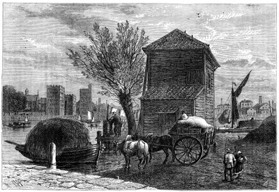 Den gamle Horseferry, London, c1800 1891 av Unbekannt