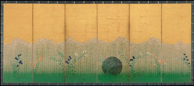 Musashi-sletten, ca 1760 av Unbekannt