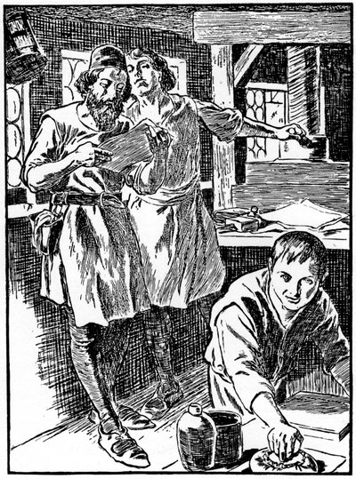 Trykkeprosessen, 1908-1909 av Unbekannt