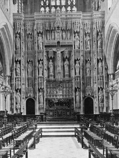 Gjengivelsene av Winchester Cathedral, 1924-1926 av Unbekannt