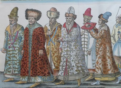 Herskerne i Moskva. Storhertug Ivan III, Vasili III Ivanovich, Ivan IV den grusomme og deres Amba av Unbekannt