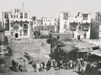 Gaten til postkontoret, Suakin, Sudan, 1895. av Unbekannt