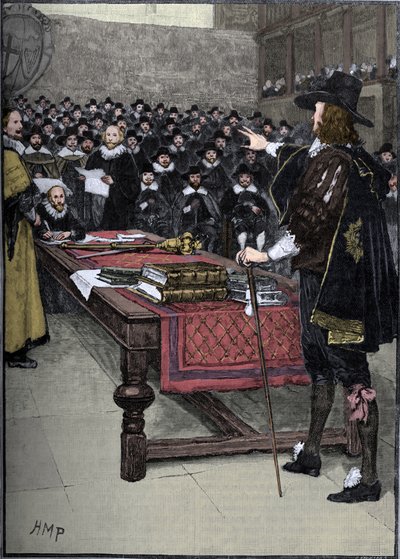 Rettssaken mot kong Charles I, 1649 1905. av Unbekannt