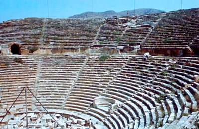 Teater, Hierapolis, Pamukkale, Tyrkia, 190 f.Kr av Unbekannt