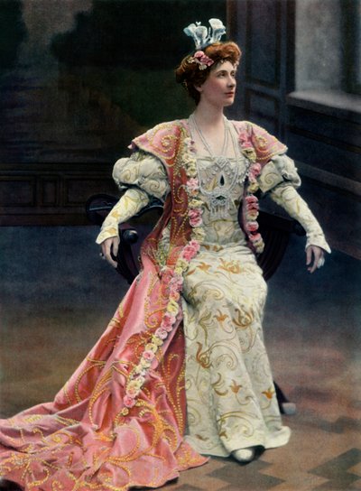 Theatre National De Opera-Comique. - Dronning Fiammette. Miss. Garden, rollen som Orlando, 1904. av Unbekannt