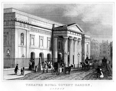 Theatre Royal Covent Garden, Westminster, London, 1800-tallet av Unbekannt