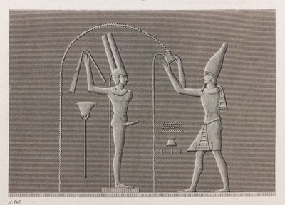 Theben: Karnak, nærbilde av Unbekannt
