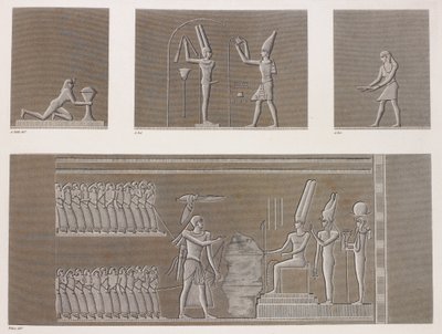 Theben: Karnak, nærbilde av Unbekannt