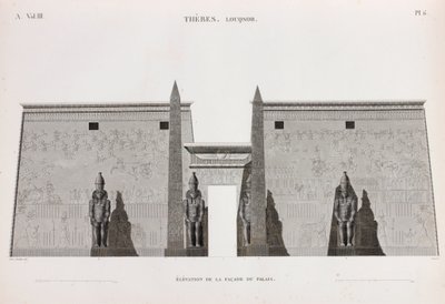 Theben, Louqsor av Unbekannt