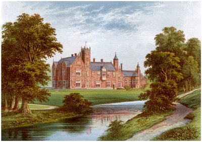Thicket Priory, York, hjemmet til Dunnington-Jefferson-familien, c1880 av Unbekannt