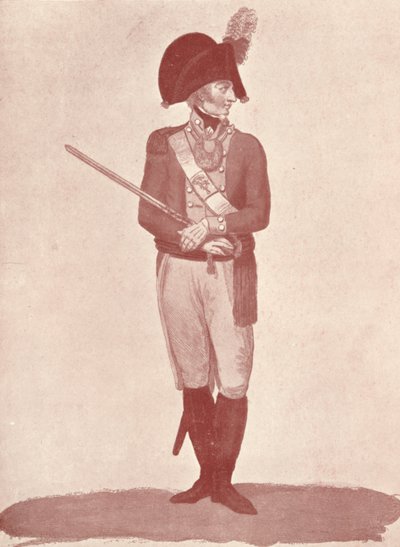 Tredje fotregiment 1799, 1799 1909 av Unbekannt