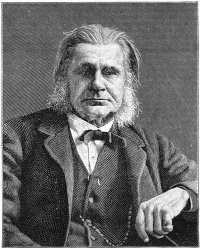 Thomas Henry Huxley , britisk biolog, 1897 av Unbekannt