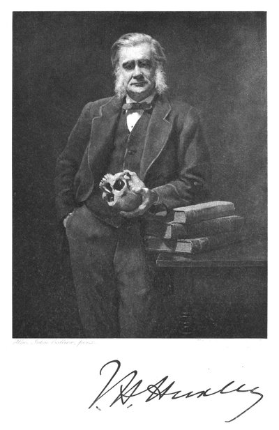 Thomas Henry Huxley , engelsk biolog, 1883 av Unbekannt