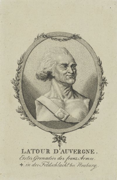 Théophile Corret de La Tour dAuvergne 1743-1800, ca. 1800. av Unbekannt