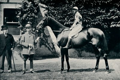 Fullblods veddeløpshest, Ladas, 1894 av Unbekannt