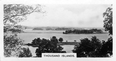 Tausend Inseln, Sankt-Lorenz-Strom, Kanada, ca. 1920er von Unbekannt