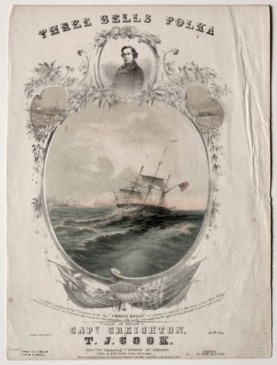 Three Bells Polka, 1854. av Unbekannt