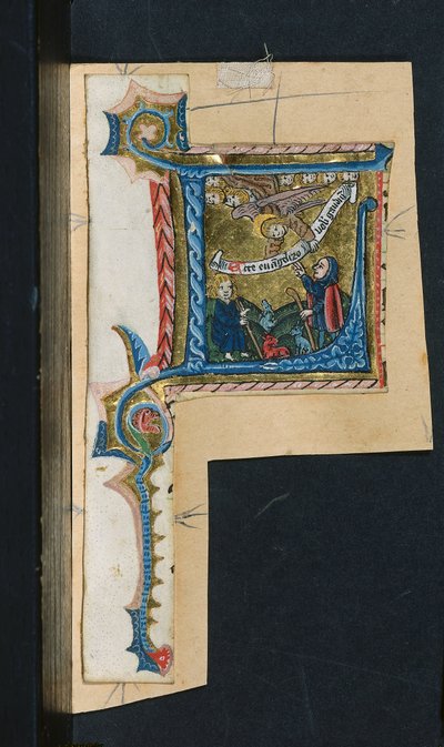 Tre stiklinger fra et missal, ca. 1470-1500. av Unbekannt